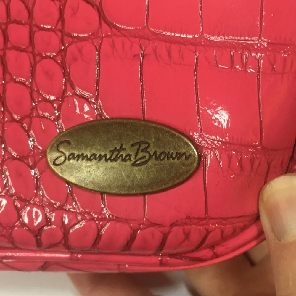 Cook It Caddy Animal Texture Pink Makeup Bag Samantha Brown